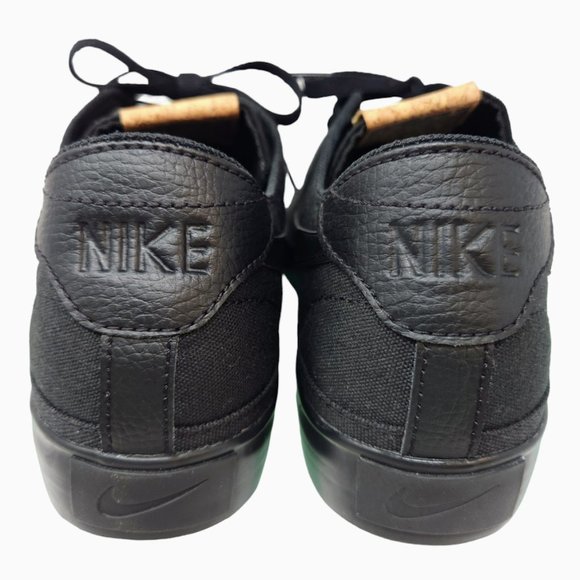 Nike Court Legacy Canvas Cork Black Low Top Sneakers New - Picture 7 of 13